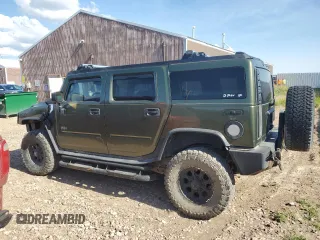 2003 Hummer H2 with VIN 5GRGN23U23H102026, listed as a Copart auction lot 62070254 with 191,588 mi miles and Clean Title. Bid and sale history available at carsss.com. Image 2.