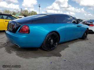 2015 Rolls-Royce Wraith with VIN SCA665C56FUX85095, listed as a Copart auction lot 75506514 with 18,147 mi miles and Salvage Title. Bid and sale history available at carsss.com. Image 3.