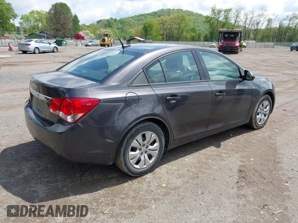 2014 Chevrolet Cruze LS with VIN 1G1PA5SG2E7441753, listed as a IAAI auction lot 42199847 with 93,624 mi miles and . Bid and sale history available at DreamBid. Image 4.