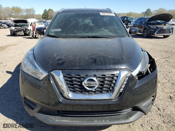 2018 Nissan Kicks SV with VIN 3N1CP5CU6JL497857, listed as a Copart auction lot 50073075 with 89,003 mi miles and Salvage Title. Bid and sale history available at carsss.com. Image 5.