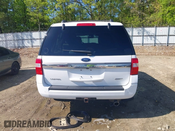 2017 Ford Expedition Max Limited z VIN 1FMJK1KT4HEA61275, wystawiony jako IAAI lot #42010911 z przebiegiem 166 047 mil mil oraz . Historia ofert i sprzedaży dostępna na DreamBid. Obrazek 17.