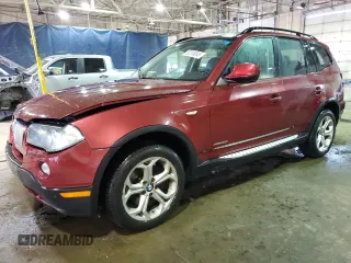 2010 BMW X3 xDrive30i with VIN WBXPC9C41AWJ37409, listed as a Copart auction lot 50318045 with 159,516 mi miles and Clean Title. Bid and sale history available at carsss.com. Image 1.