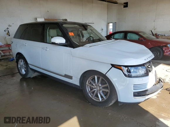 2016 Land Rover Range Rover with VIN SALGR2KF9GA294223, listed as a Copart auction lot 62422863 with Not Provided miles and . Bid and sale history available at DreamBid. Image 4.