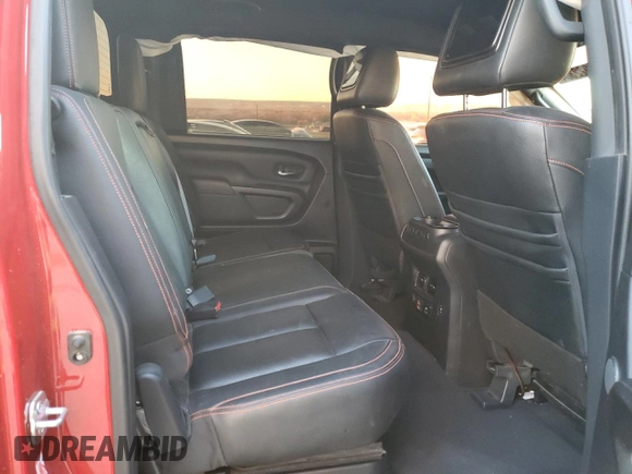 2021 Nissan Titan Pro-4X z VIN 1N6AA1ED0MN512723, wystawiony jako Copart lot #83922304 z przebiegiem 41 649 mil mil oraz Szkoda całkowita • Salvage title. Historia ofert i sprzedaży dostępna na DreamBid. Obrazek 10.
