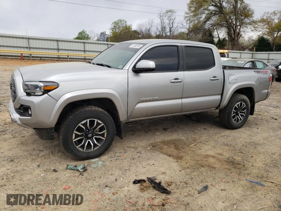 2023 Toyota Tacoma 4WD SR with VIN 3TMCZ5AN8PM535918, listed as a Copart auction lot 51680295 with 60,012 mi miles and Salvage Title. Bid and sale history available at carsss.com. Image 1.