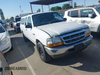 1999 Ford Ranger XLT with VIN 1FTYR14X3XPA75007, listed as a IAAI auction lot 42159863 with 26,497 mi miles. Bid and sale history available at carsss.com. Image 1.