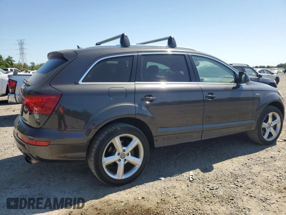 2013 Audi Q7 3.0T S line Prestige with VIN WA1DGAFE8DD016042, listed as a Copart auction lot 53731595 with 104,949 mi miles and Clean Title. Bid and sale history available at carsss.com. Image 3.