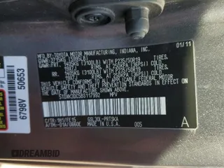 2011 Toyota Sienna SE с VIN 5TDXK3DC5BS117992, выставлен на аукционе Copart как лот 48492725 с пробегом 177 647 миль миль и Списание • Salvage title. История ставок и продаж доступна на DreamBid. Изображение 13.
