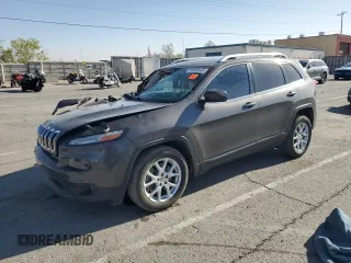 2018 Jeep Cherokee Latitude Plus with VIN 1C4PJLLB2JD511116, listed as a Copart auction lot 53005435 with 55,657 mi miles and Salvage title. Bid and sale history available at DreamBid. Image 1.