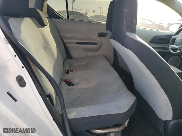 2012 Toyota Prius c One with VIN JTDKDTB35C1023861, listed as a Copart auction lot 47133545 with 461,252 mi miles and Salvage Title. Bid and sale history available at carsss.com. Image 11.