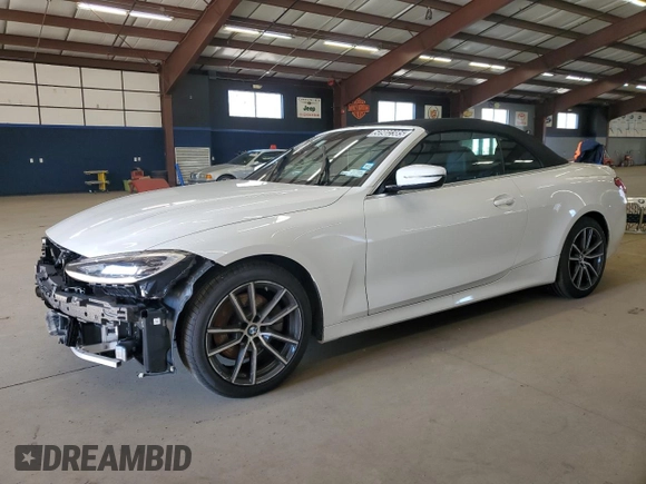 2024 BMW 4 Series 430i xDrive with VIN WBA43AT05RCN53407, listed as a Copart auction lot 50902385 with 34,304 mi miles and Clean Title. Bid and sale history available at carsss.com. Image 1.