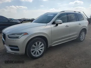 2016 Volvo XC90 T6 Momentum with VIN YV4A22PK5G1038813, listed as a Copart auction lot 63195975 with 165,527 mi miles and Salvage title. Bid and sale history available at DreamBid. Image 1.