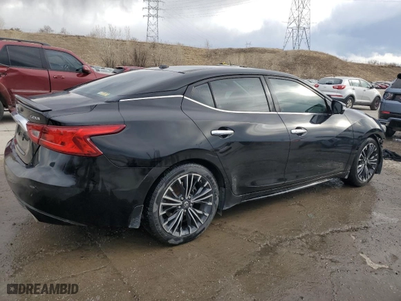 2016 Nissan Maxima 3.5 SL with VIN 1N4AA6AP9GC421505, listed as a Copart auction lot 47481525 with 146,137 mi miles and Salvage Title. Bid and sale history available at carsss.com. Image 3.
