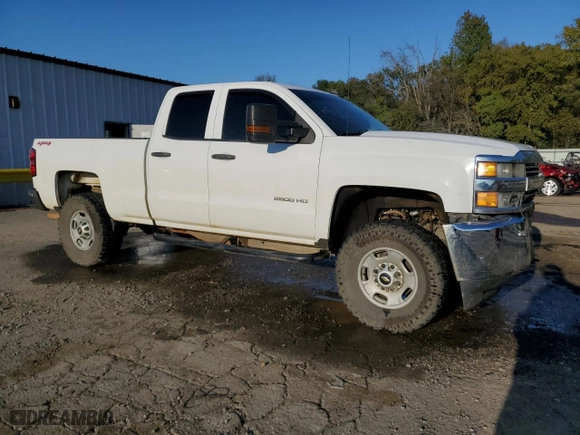 2015 Chevrolet Silverado 2500HD Built After Aug 14 Work Truck with VIN 1GC2KUEG9FZ552097, listed as a Copart auction lot 80165184 with 165,345 mi miles and Salvage Title. Bid and sale history available at carsss.com. Image 4.