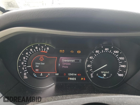 2014 Lincoln MKZ with VIN 3LN6L2J95ER814027, listed as a Copart auction lot 59532925 with 125,451 mi miles and Salvage title. Bid and sale history available at DreamBid. Image 9.