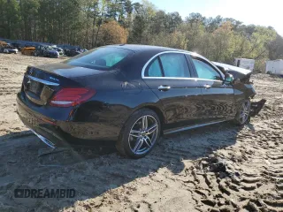 2018 Mercedes-Benz E with VIN WDDZF4KB8JA308367, listed as a Copart auction lot 52231795 with 71,352 mi miles and Salvage Title. Bid and sale history available at carsss.com. Image 3.