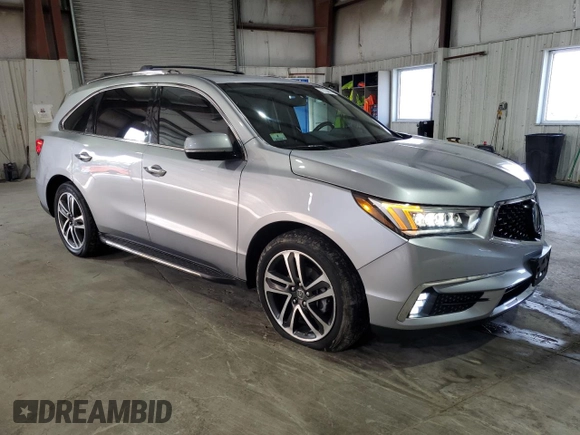 2018 Acura MDX w/Advance/Entertainment Pkg with VIN 5J8YD4H98JL001562, listed as a Copart auction lot 72134414 with 76,937 mi miles and Salvage Title. Bid and sale history available at carsss.com. Image 4.