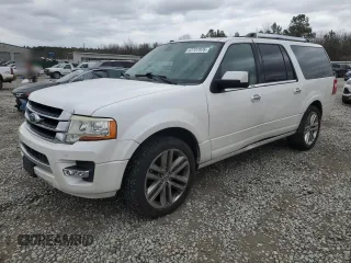 2017 Ford Expedition EL Limited with VIN 1FMJK1KT4HEA32262, listed as a Copart auction lot 47727975 with 155,144 mi miles and Salvage Title. Bid and sale history available at carsss.com. Image 1.