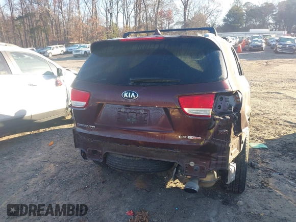 2016 Kia Sorento EX with VIN 5XYPH4A10GG164505, listed as a IAAI auction lot 41161549 with 121,411 mi miles. Bid and sale history available at carsss.com. Image 17.