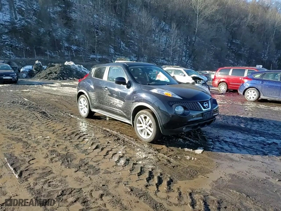 2012 Nissan Juke SV with VIN JN8AF5MV5CT114721, listed as a Copart auction lot 46484245 with 112,108 mi miles and Salvage Title. Bid and sale history available at carsss.com. Image 13.