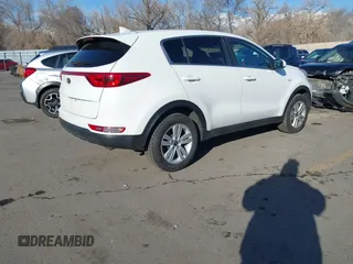 2017 Kia Sportage LX with VIN KNDPMCAC0H7119781, listed as a IAAI auction lot 41841318 with 120,902 mi miles and . Bid and sale history available at carsss.com. Image 4.