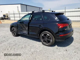 2020 Audi SQ5 Premium Plus with VIN WA1B4AFY2L2056718, listed as a Copart auction lot 51672493 with 26,897 mi miles. Bid and sale history available at carsss.com. Image 2.