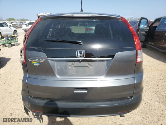 2014 Honda CR-V EX with VIN 3CZRM3H57EG703850, listed as a Copart auction lot 49606805 with 157,341 mi miles and Salvage Title. Bid and sale history available at carsss.com. Image 6.