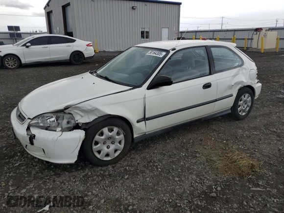 2000 Honda Civic DX z VIN 2HGEJ6440YH100482, wystawiony jako Copart lot #58164305 z przebiegiem 57 818 mil mil oraz Szkoda całkowita • Salvage title. Historia ofert i sprzedaży dostępna na DreamBid. Obrazek 1.