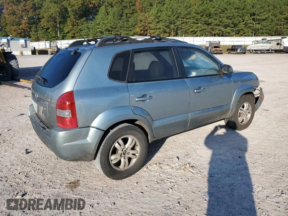 2006 Hyundai Tucson GLS with VIN KM8JN12D56U350295, listed as a Copart auction lot 77243594 with 192,335 mi miles and Salvage Title. Bid and sale history available at carsss.com. Image 3.