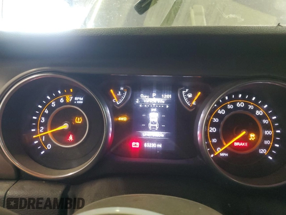 2018 Jeep Wrangler Unlimited Sport с VIN 1C4HJXDG9JW182571, выставлен на аукционе Copart как лот 54268915 с пробегом 83 230 миль миль и Чистый • Clean title. История ставок и продаж доступна на DreamBid. Изображение 9.