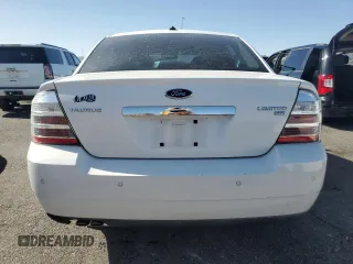 2008 Ford Taurus Limited with VIN 1FAHP28W68G132157, listed as a Copart auction lot 62026185 with 63,648 mi miles and Clean title. Bid and sale history available at DreamBid. Image 6.