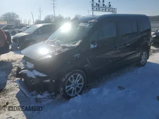 2014 Ford Transit Connect Titanium z VIN NM0GE9G71E1164038, wystawiony jako Copart lot #41701085 z przebiegiem 155 547 mil mil oraz Szkody całkowita. Historia ofert i sprzedaży dostępna na DreamBid. Obrazek 1.