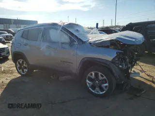 2018 Jeep Compass Limited with VIN 3C4NJDCBXJT252415, listed as a Copart auction lot 53478485 with 89,482 mi miles and Clean Title. Bid and sale history available at carsss.com. Image 4.