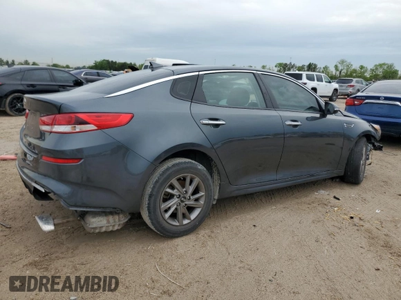 2020 Kia Optima LX with VIN 5XXGT4L38LG380646, listed as a Copart auction lot 50380995 with 59,167 mi miles and Clean Title. Bid and sale history available at carsss.com. Image 3.