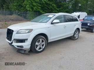 2013 Audi Q7 Premium Plus z VIN WA1LGAFE7DD005481, wystawiony jako IAAI lot #42411987 z przebiegiem Nie podano mil oraz . Historia ofert i sprzedaży dostępna na DreamBid. Obrazek 2.