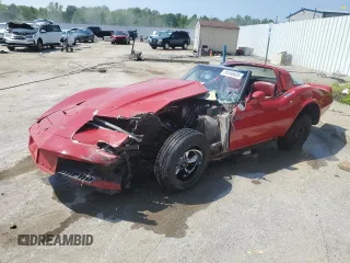 1982 Chevrolet Corvette z VIN 1G1AY8784C5122853, wystawiony jako Copart lot #58346605 z przebiegiem 69 994 mil mil oraz Szkoda całkowita • Salvage title. Historia ofert i sprzedaży dostępna na DreamBid. Obrazek 1.