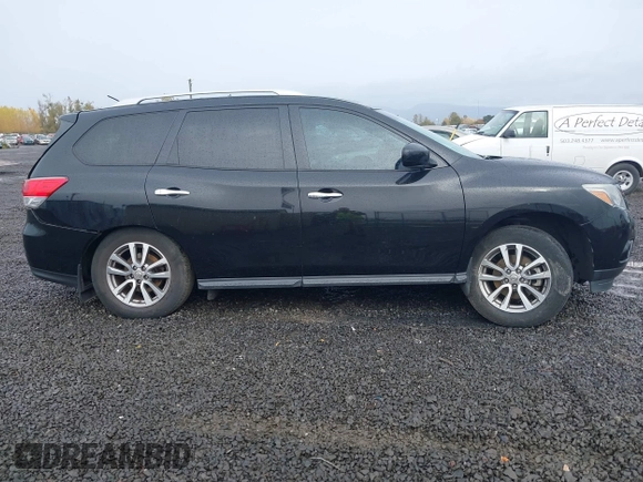 2015 Nissan Pathfinder SV with VIN 5N1AR2MN8FC706485, listed as a IAAI auction lot 40790335 with 123,342 mi miles. Bid and sale history available at carsss.com. Image 13.