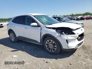 2021 Ford Escape SE with VIN 1FMCU9G65MUB22850, listed as a Copart auction lot 55229035 with 65,453 mi miles and Salvage title. Bid and sale history available at DreamBid. Image 4.