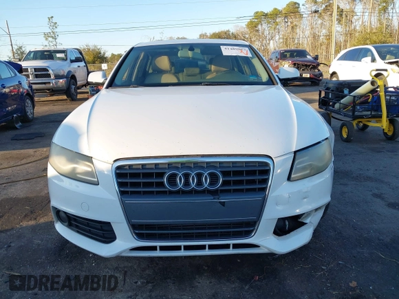2012 Audi A4 2.0T Premium with VIN WAUAFAFL8CA119534, listed as a IAAI auction lot 41489063 with 185,443 mi miles. Bid and sale history available at carsss.com. Image 12.