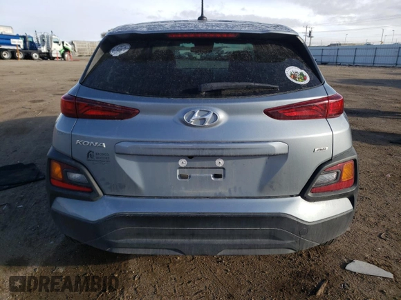 2020 Hyundai Kona SE with VIN KM8K1CAA0LU494111, listed as a Copart auction lot 41000263 with 36,051 mi miles. Bid and sale history available at carsss.com. Image 6.