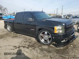 2007 Chevrolet Silverado 1500 LT w/1LT with VIN 3GCEC13J37G532470, listed as a Copart auction lot 43484205 with Not Provided miles and Salvage Title. Bid and sale history available at carsss.com. Image 4.