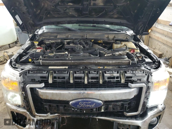 2014 Ford Super Duty F-250 SRW XL with VIN 1FT7W2BTXEEA13722, listed as a Copart auction lot 45193255 with 277,284 mi miles and Salvage Title. Bid and sale history available at carsss.com. Image 11.