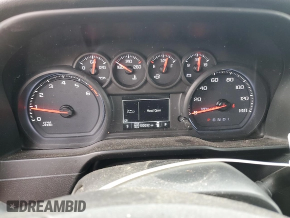 2019 Chevrolet Silverado 1500 Custom with VIN 1GCPYBEH3KZ371606, listed as a Copart auction lot 49652195 with 100,032 mi miles and Clean Title. Bid and sale history available at DreamBid. Image 9.