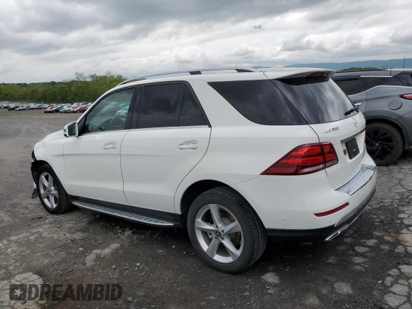 2018 Mercedes-Benz GLE 350 with VIN 4JGDA5HB7JB083414, listed as a Copart auction lot 55317355 with 56,963 mi miles and Salvage Title. Bid and sale history available at DreamBid. Image 2.