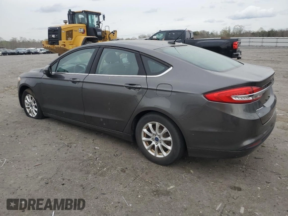 2017 Ford Fusion S with VIN 3FA6P0G71HR159328, listed as a Copart auction lot 51600035 with 97,904 mi miles and Salvage Title. Bid and sale history available at DreamBid. Image 2.