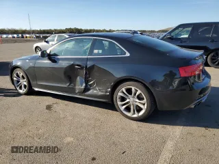 2015 Audi S5 Premium Plus with VIN WAUCGAFR8FA015141, listed as a Copart auction lot 47852075 with 76,513 mi miles and Salvage Title. Bid and sale history available at carsss.com. Image 2.