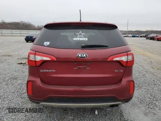 2015 Kia Sorento SX with VIN 5XYKW4A70FG637550, listed as a Copart auction lot 41366245 with 117,592 mi miles and Salvage Title. Bid and sale history available at carsss.com. Image 6.