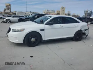 2017 Ford Police Interceptor Sedan with VIN 1FAHP2L89HG143663, listed as a Copart auction lot 46053765 with 88,219 mi miles and Salvage Title. Bid and sale history available at carsss.com. Image 1.
