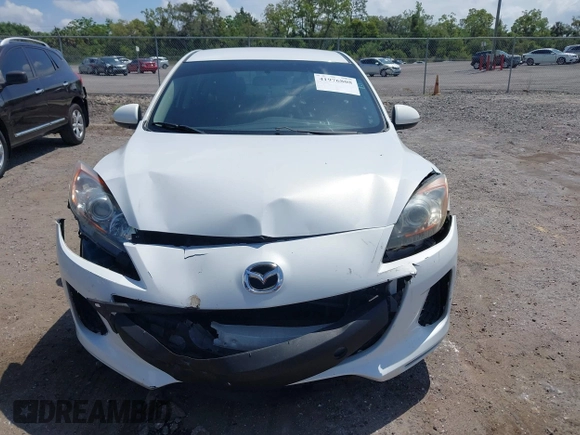 2013 Mazda 3 i SV with VIN JM1BL1TF5D1744232, listed as a IAAI auction lot 41976808 with 138,108 mi miles. Bid and sale history available at carsss.com. Image 12.