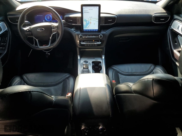 2020 Ford Explorer ST with VIN 1FM5K8GC0LGB47487, listed as a Copart auction lot 51065745 with 44,670 mi miles and Salvage Title. Bid and sale history available at DreamBid. Image 8.